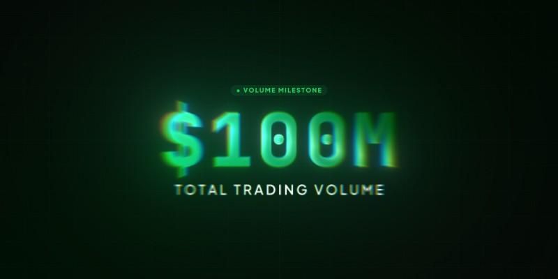 $100M Trading Volume