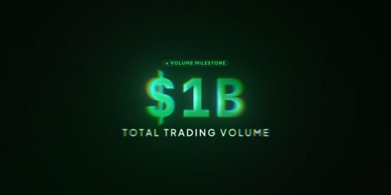 $1B Trading Volume